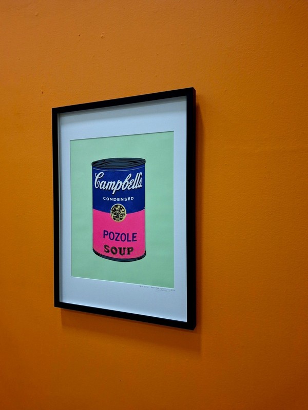 Campbell's Pozole Soup – Mexican Pop Art by Benito Del Águila Limited Edition gallery