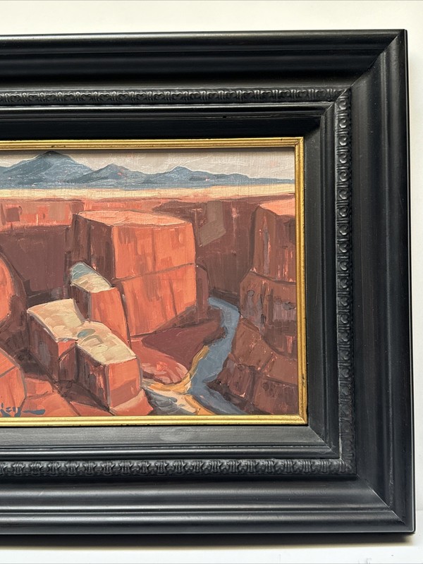 MATTHEW MICHAEL REYNOLDS PAINTING CONTEMPORARY FAMOUS LANDSCAPE Grand Canyon 10” gallery