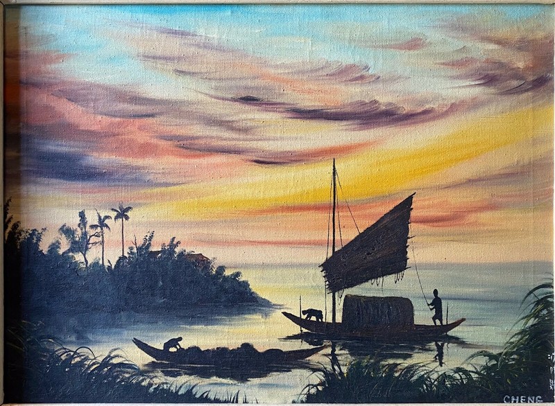 Mekong by Cheng – Original Oil Painting
