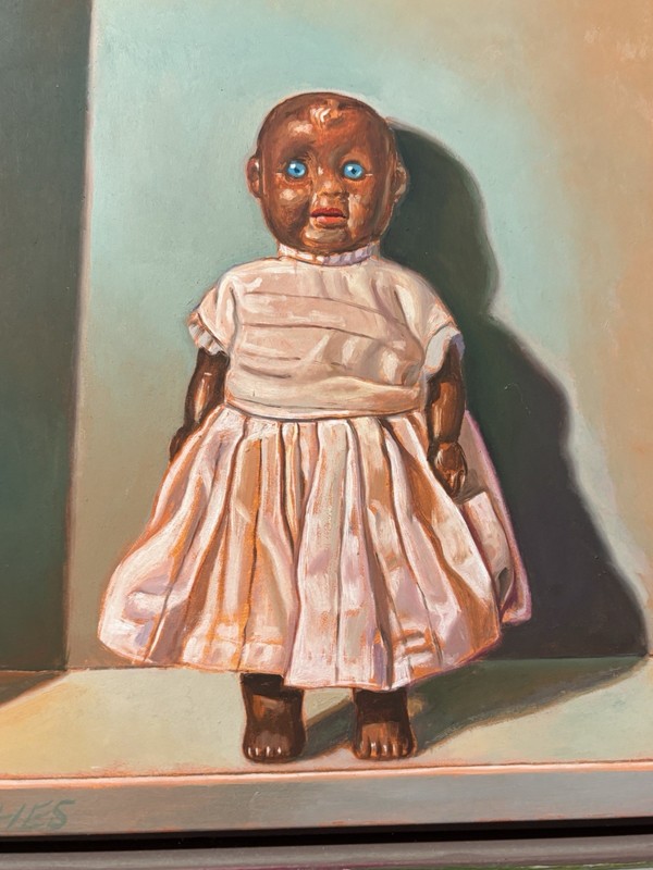 Manuel Hughes Trompe l'oeil Painting African American Series gallery