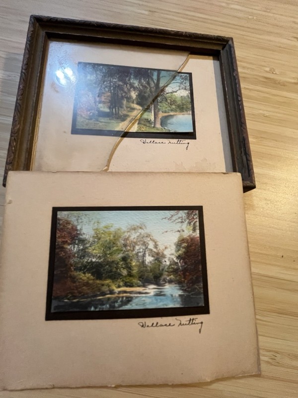 Wallace Nutting Miniature Paintings gallery