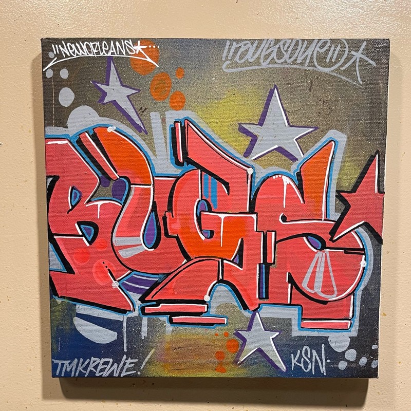 graffiti canvas by: Bugsone