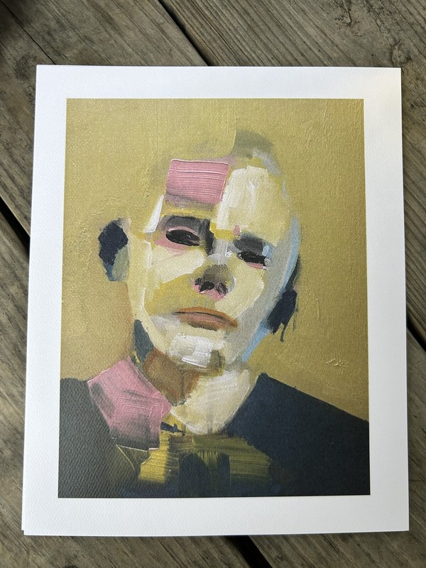 Parsons People PRINT Signed. 8×10 Textured 100 Lb Art Stock