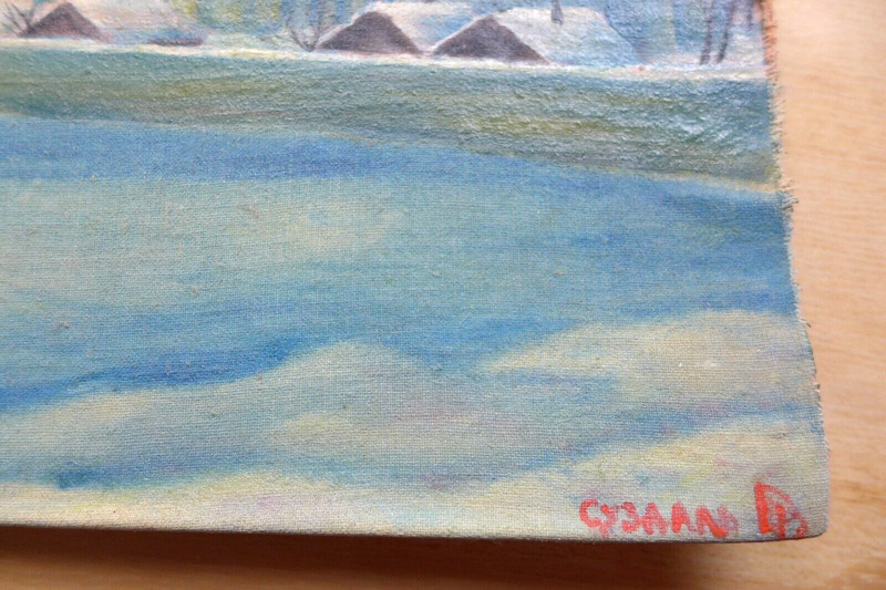 2 Original Russian paintings Suzdal/Суздаль; Kostroma/Кострома c. 1990 Unframed gallery