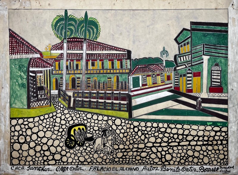 BENITO ORTIZ BORELL.Painting. Contemporary art. Cuban Art. Collectable. gallery