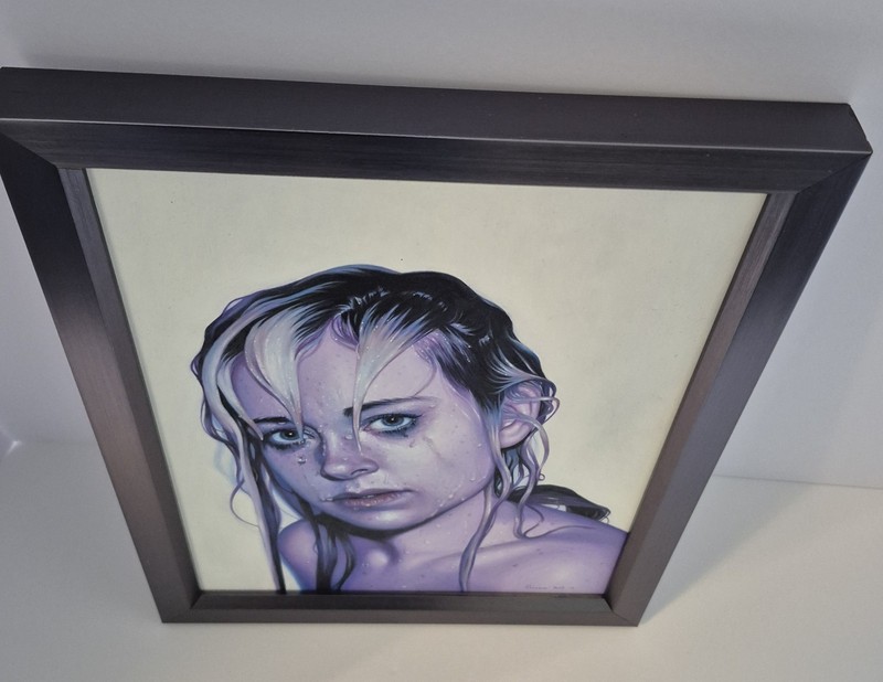 Artist Linnea Strid Hyperrealism Self Portrait Oil Painting 1675 gallery