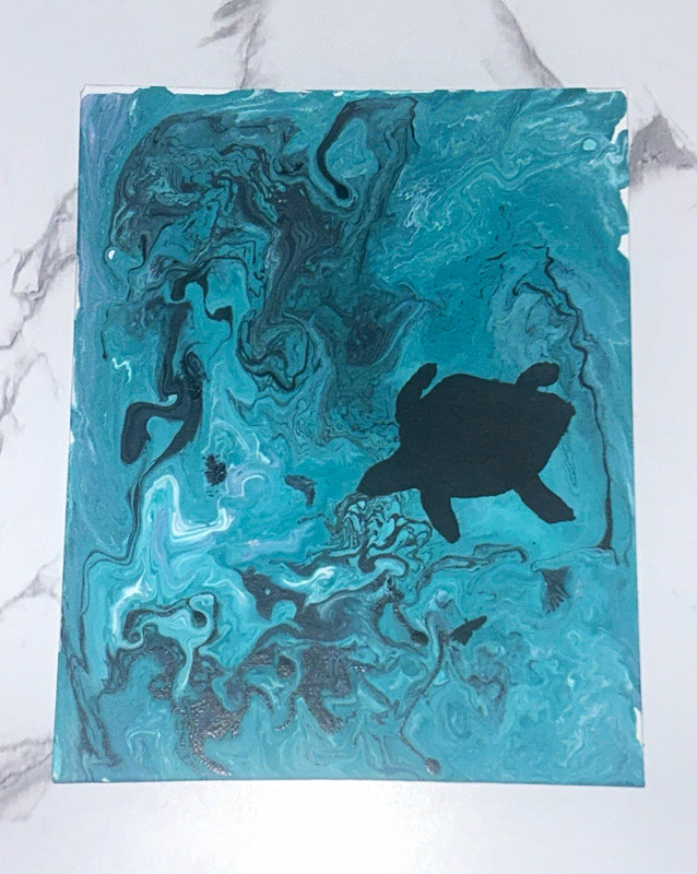 Original 8”x10” Acrylic Canvas Painting
