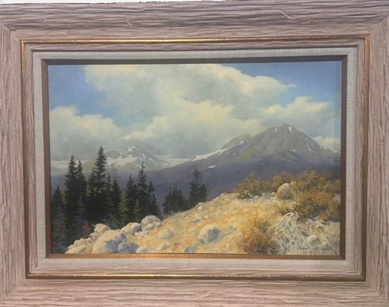 This is 1994 Original Landscape Painting By Artist Last Name Knight. gallery