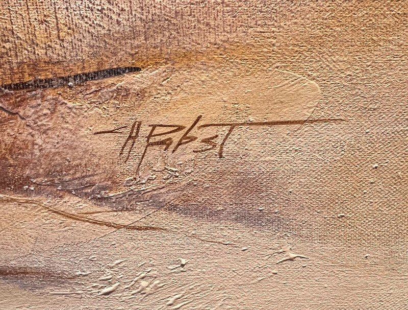 Charles H. Pabst Western Landscape Painting (42 x 36 E55) gallery