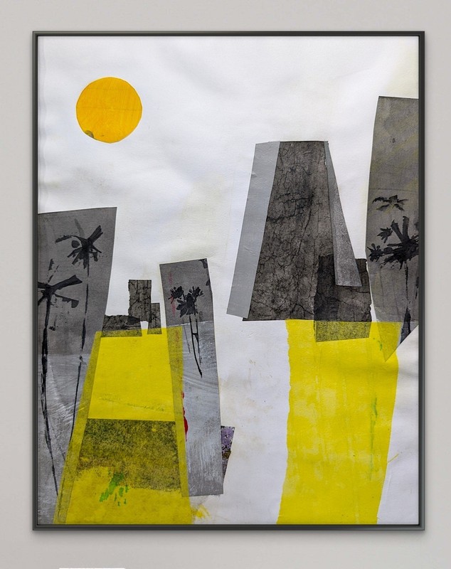 Original Acrylic & Collage on 11×14 inch Art Paper. ‘Yucatán’