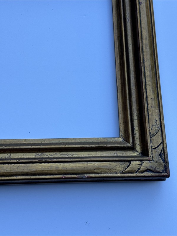 ANTIQUE FRAME FOR A PAINTING PRINT PHOTOGRAPH INSERT SIZE 10 BY 14 INCHES DECO gallery