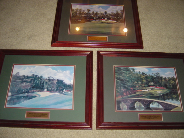 Amen Corner Collection Roy Mendell – Augusta Golf Eleventh Twelfth Thirnteenth
