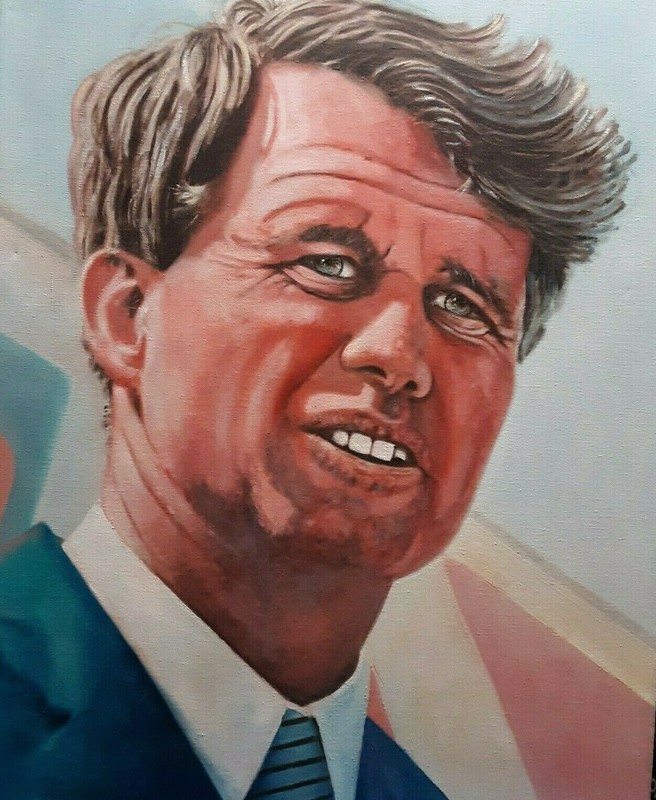 Senator Robert F. Kennedy, Oil Portrait