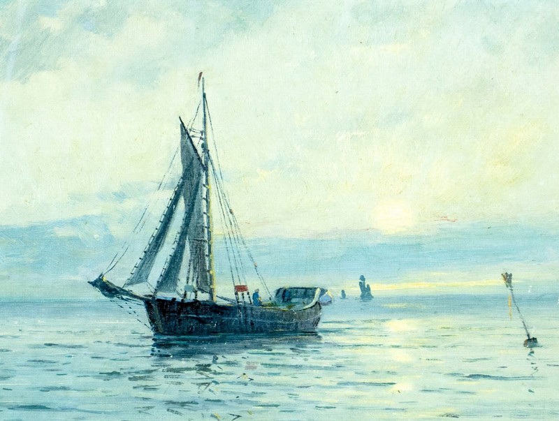 Lauritz Sorensen (Scandinavia,Denmark,1882-1968) oil painting 152966 gallery