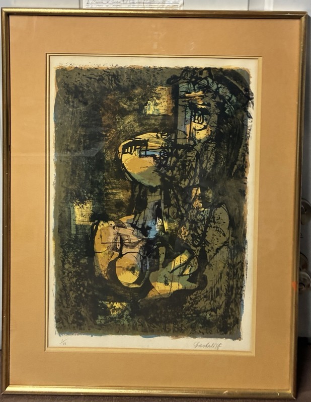 Georgi Daskaloff Large Signed and Numbered Framed Print (#1 of 33) Vintage gallery