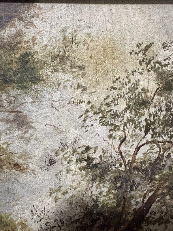 W W Dye Oil On Canvas Landscape Painting gallery