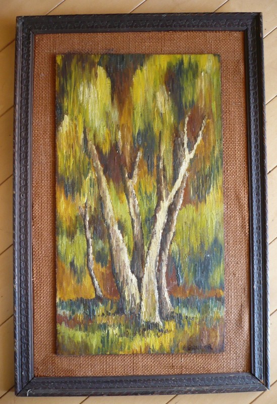 ROSALYN GLAUNER, LISTED Pacific Gallery Artists WA WASHINGTON EARLY MODERN OIL
