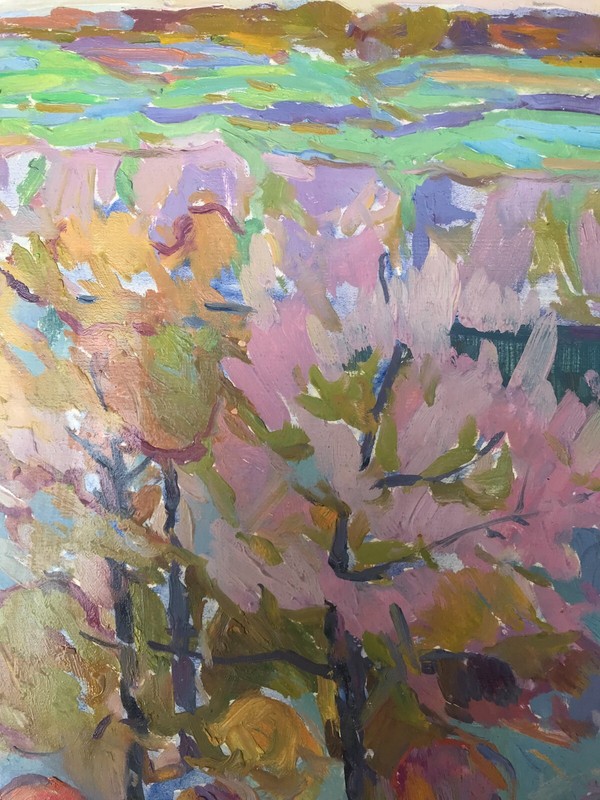 Oil Painting Autumn In The Mountains Peter T. Unframed Home Decor Art nAAA2207 gallery
