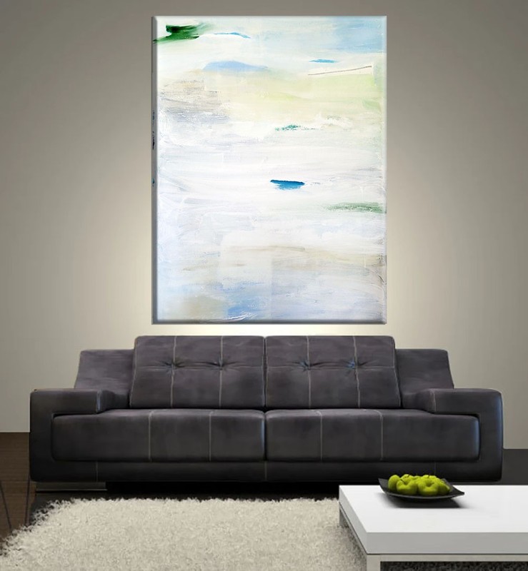 LARGE CONTEMPORARY ORIGINAL MODERN ABSTRACT CANVAS PAINTING WALL ART.. Libby Emi gallery