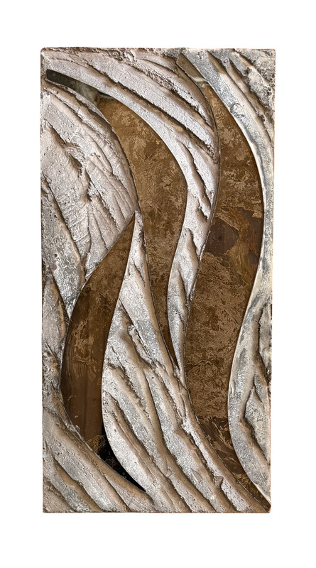 Laddie John Dill (b. 1943) 12×24 Abstract Panel 8