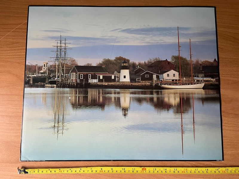 LithoPrint~MYSTIC, CONNECTICUT~ PHOTOGRAPHER- ED COOPER