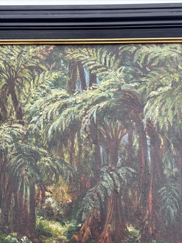 Antique Painting Landscape Impressionist EDITH CHEESMAN RARE WOMAN 1910'S 1920'S gallery