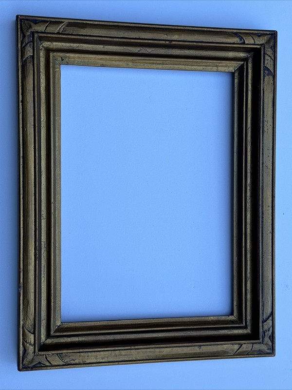 ANTIQUE FRAME FOR A PAINTING PRINT PHOTOGRAPH INSERT SIZE 10 BY 14 INCHES DECO gallery