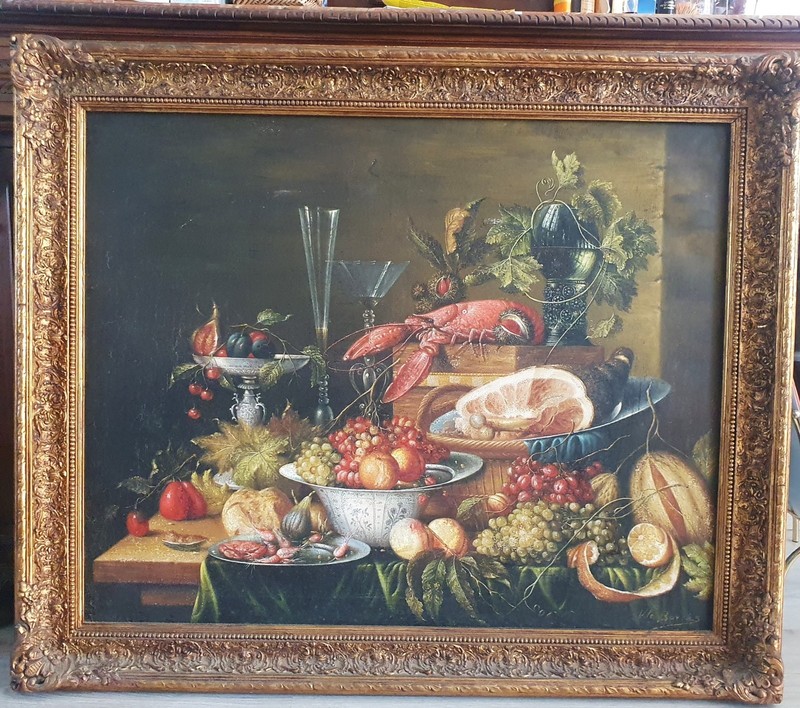 Museum Monumental Magnificent Still Life c1900 Vicente Borrás y Abella (1867-1945) gallery
