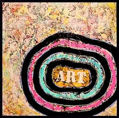 John Cutrone / PAINTING / ACRYLIC / CANVAS / 1989 / "Art in the Round" / 24"x24"