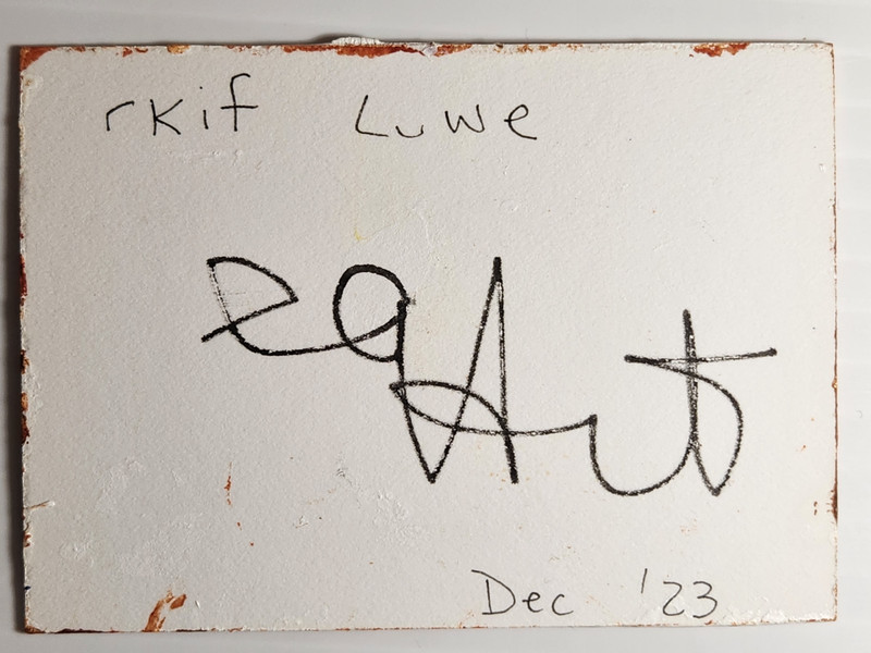 e9Art ACEO four-legged creature outsider art brut naive gallery