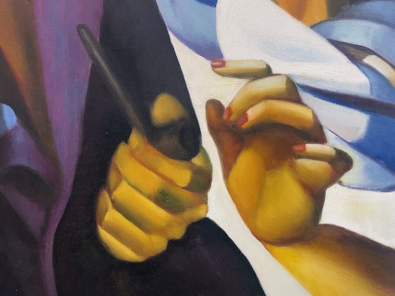 Tamara Lempicka Painting - Art Deco PAINTING- gallery