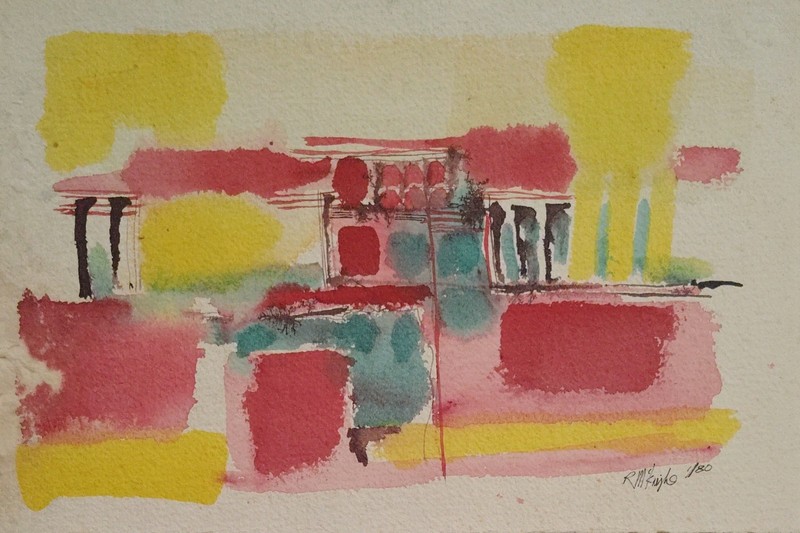 Robert McKnight Important African American Artist Martin Luther King Painting