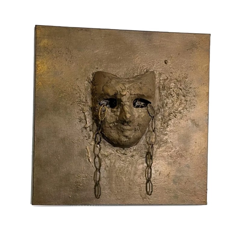 Vanderstreet art -the cage- 50x50cm, hand signed unique