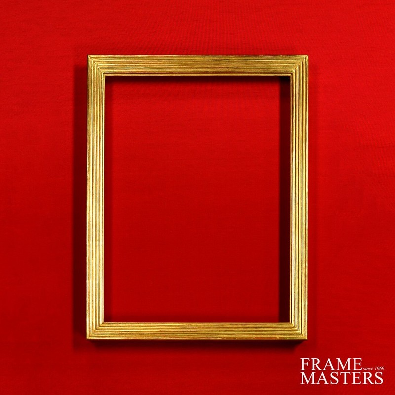 Whistler Style Picture Frame Water Gilded in Genuine 22K Gold Leaf 16 X 20 – USA