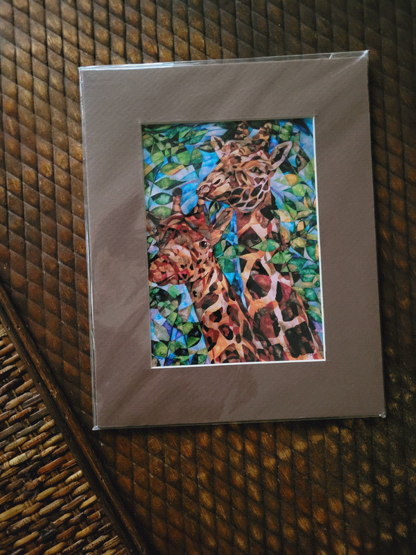 Giraffe 8x10 Print Jan Brieschke signed and numbered gallery