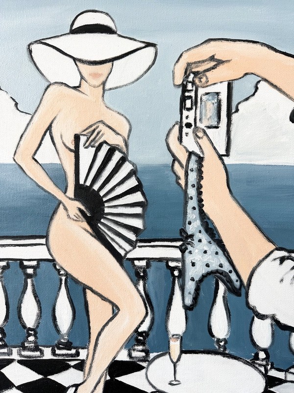 After Love Photoshoot, Per Favore,Kristina Mallen | Original Pop Art Painting gallery
