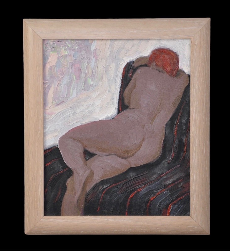 Nude Woman by Edward Friedman, Great Framed Art Work By Colorado Artist