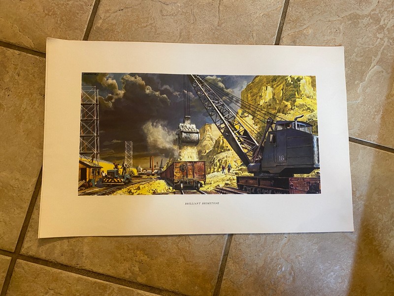 Brilliant Brimstone Titled Artwork Unframed
