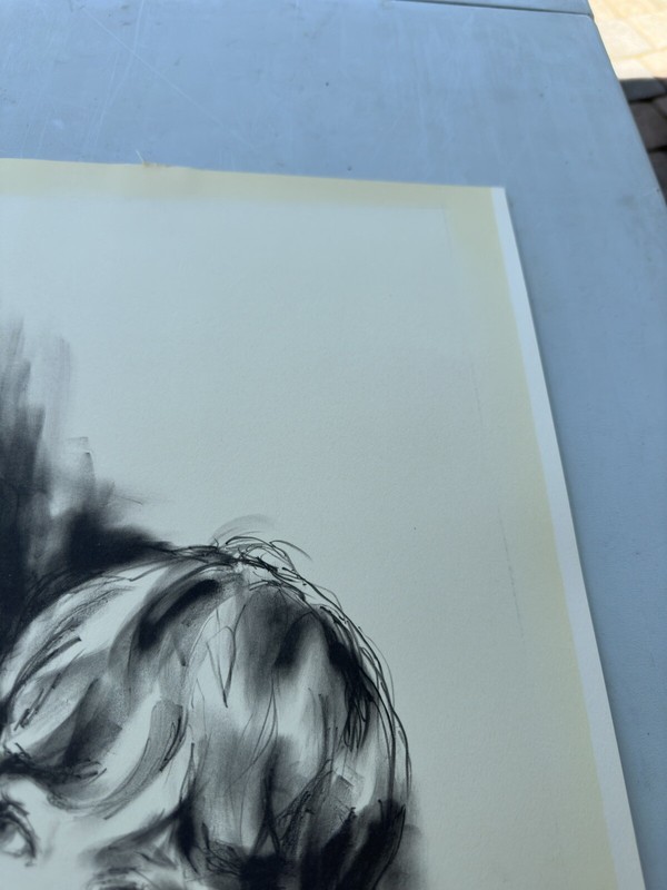 HYACINTHE KULLER PENCIL SIGNED LITHOGRAPH LE 158/175 The World Is Full Of Hope gallery