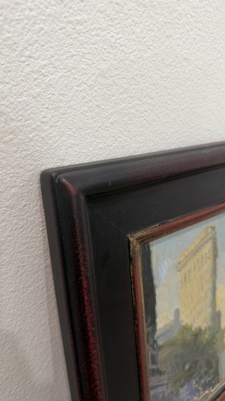 Ken Auster Iconic “Flatiron Building” New York City Original Paining. OOAK gallery