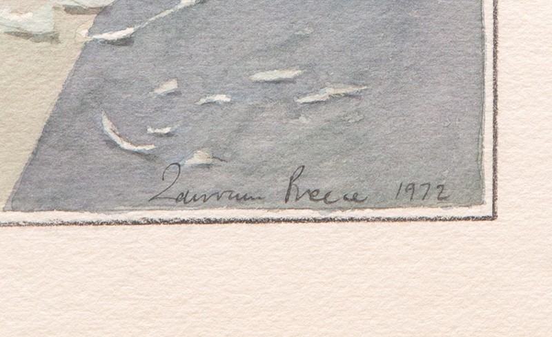 Lawrence Preece, How to Do: Things, Watercolor on Paper, signed in pencil gallery