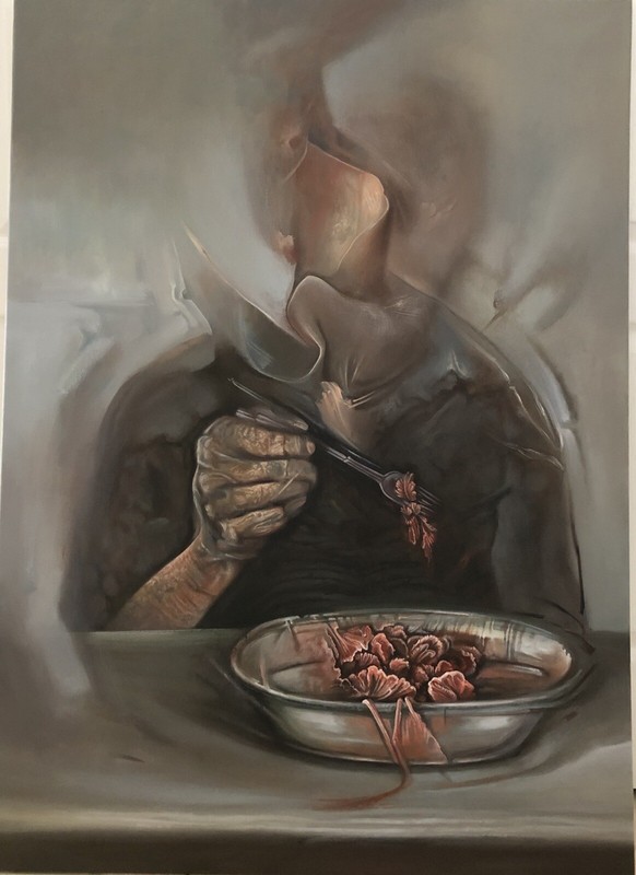Pintura Surrealist By MazzcuyArt (No Frame)Fine Art