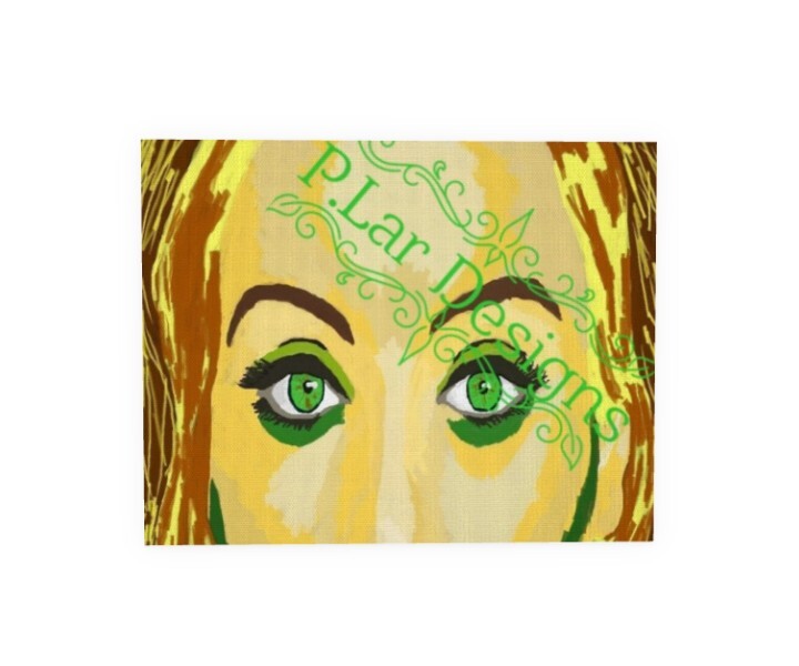 Digital Adele2, Art, Digital Painting Print, Pop Art By P.Lar Canvas 11 x 14