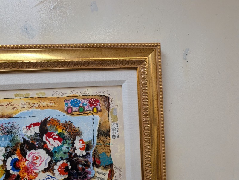 " Afternoon Stroll " Framed Serigraph by Alexander Wissotzky gallery