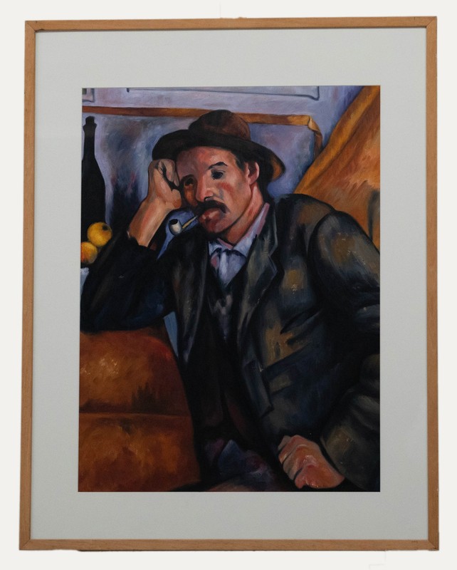 20th Century Oil – Man Smoking Pipe