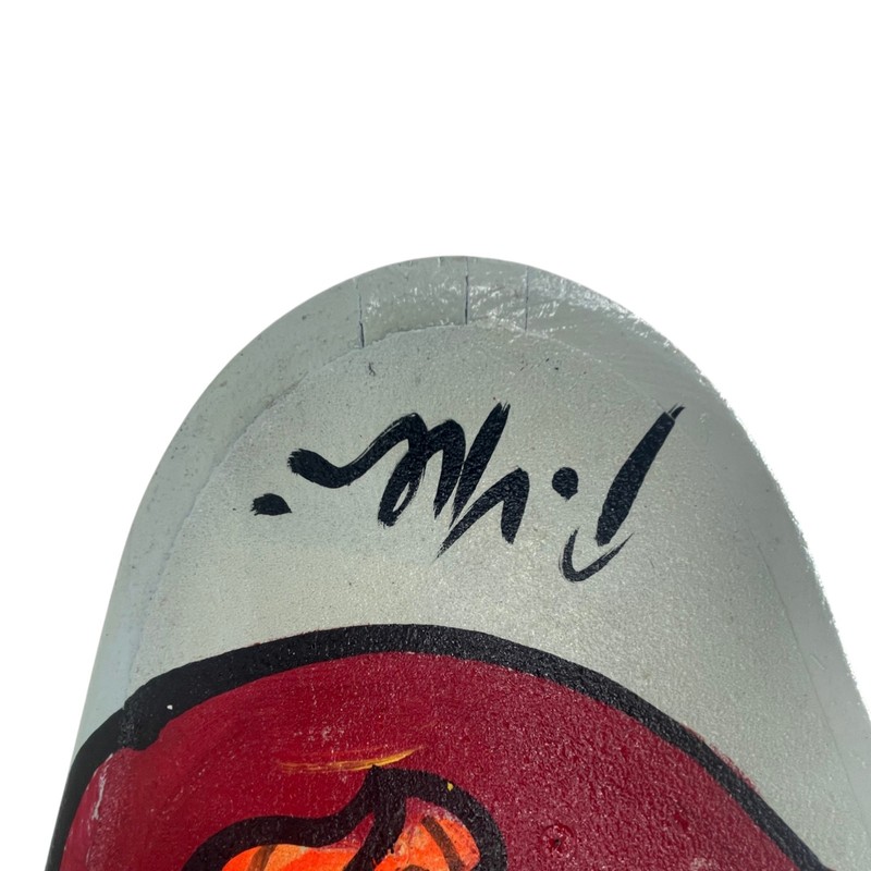 PETER KEIL SUPER COOL RARE PAINTED SKATE BOARD WALL ART gallery