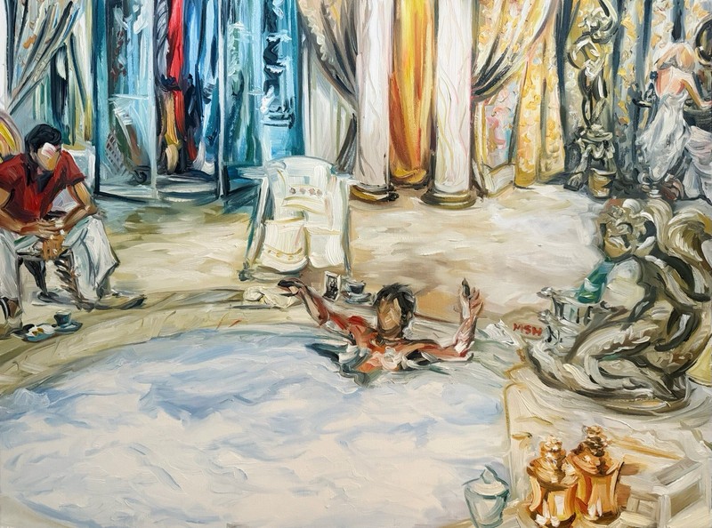 Scarface 1998 Al Pacino Painting