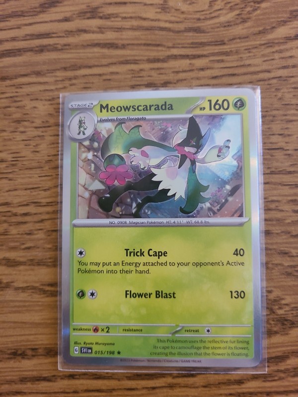 Hand-Painted Pokemon Mini Jar Sprigatito Plus Cards gallery