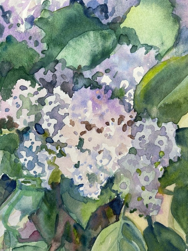 «Bouquet Of Lilac» Ukraine. Original Work Of Ukrainian Artist Watercolour gallery
