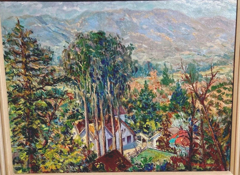 Listed California Artist Home In The Arroyo Seco San Gabriel Valley Plein Air